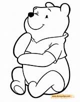 Pooh Winnie Thoughtful Disneyclips sketch template