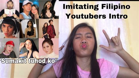 vlog 11 imitating filipino youtubers intro michella lyn cabrera