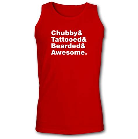 Chubby Tattooed Bearded And Awesome Vest By Chargrilled