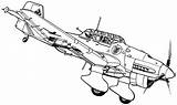 Coloring Pages Plane Airplane Fighter War Aircraft Jet Ww2 Planes Drawing Military Adults Tank Line Sketch Wwii Print Army Carrier sketch template