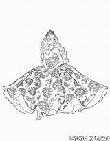 Schönen Kleid sketch template