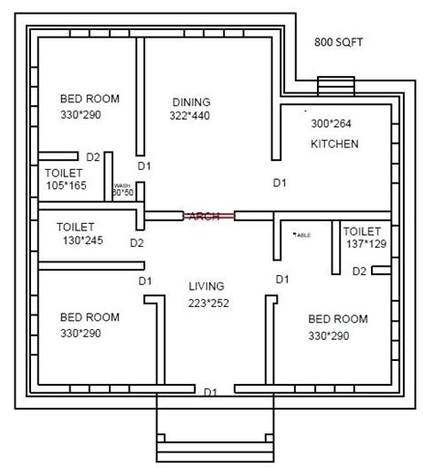 cost  sq ft house plans google search model house plan  sq ft house  house plans