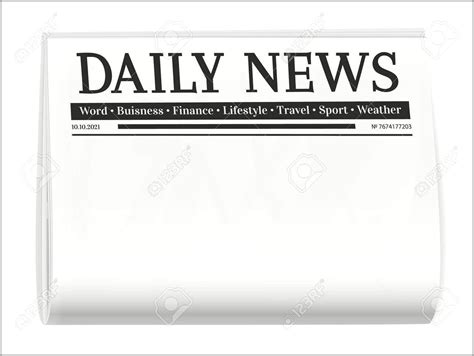 blank newspaper front page template templates resume designs