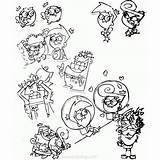Fairly Oddparents Trixie Tang Xcolorings Chang sketch template