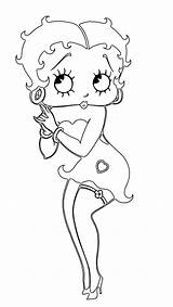 Betty Boop Coloring Pages Printable Photobucket Adult Drawing Gif Baby Printables Print Color Peinture Tissu Sur Supercoloring Colouring Birthday S880 sketch template