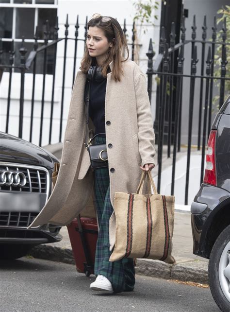Jenna Louise Coleman Heads To The Theatre In London 04
