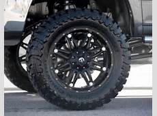 FUEL HOSTAGE BLACK WHEEL/ RIM AND TIRE PACKAGE/COMBO ! THIS WHEEL