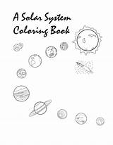 Solar System Coloring Space Pages Printable Kids sketch template