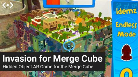 invasion  merge cube review hidden object ar game ios