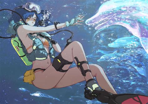scuba divers 2 40 hentai image