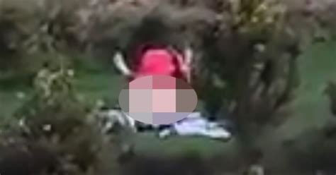 man films couple having sex in park thought they were
