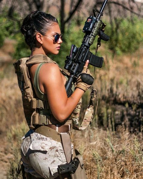 pin by زينب علي on beautiful military girl army girl girl guns