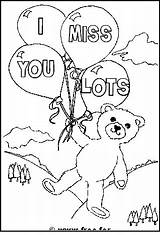 Coloring Pages Printable Soon Well Miss Better Recovery Feel Colouring Mom Kids Will Cards Color Getcolorings Getdrawings Print Bear Sheets sketch template
