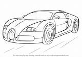 Bugatti Draw Veyron Step Drawing Car Cars Sports Coloring Pages Drawingtutorials101 Remote Control Drawings Sketch Tutorials Template Transportation sketch template