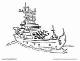 Coloring Battleship Pages Colouring Printable Color Kids Outline Template Printables Print Getcolorings Sketch Timvandevall Categories sketch template