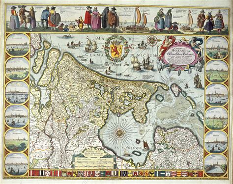 map  holland stock image  science photo library
