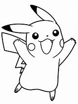 Pickachu Pikachu sketch template