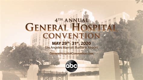 the 4th annual general hospital convention youtube