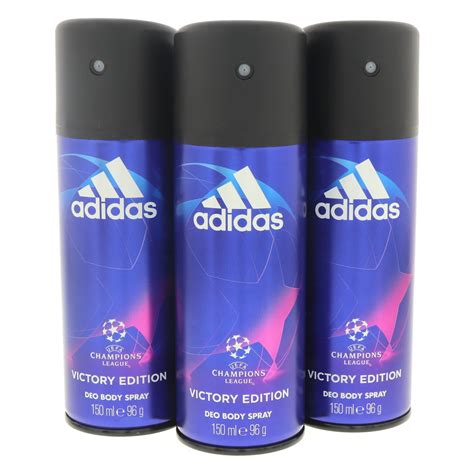 buy adidas champions league deo body spray victory edition   ml  lulu hypermarket uae