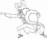 Hook Captain Coloring Pages Printable Colouring Print James Clipart Disney Clip Jame Library Color Popular sketch template