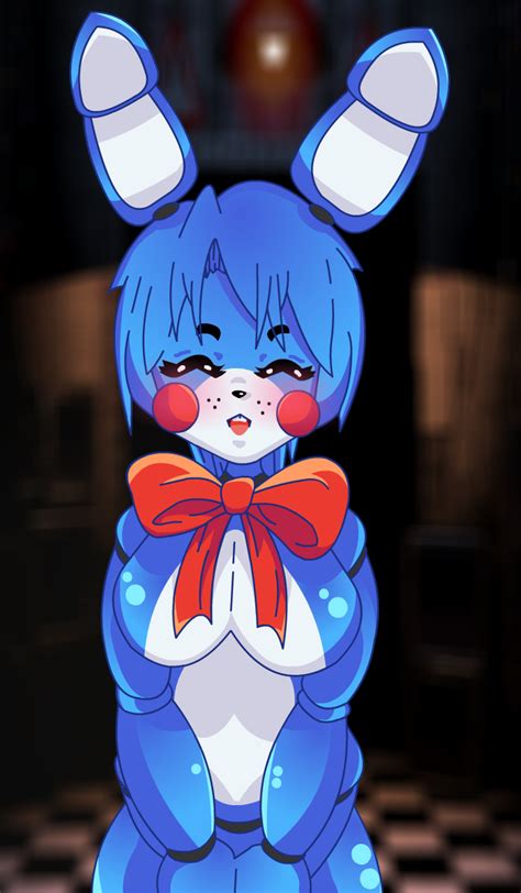 Image Toy Bonnie Five Nights At Freddys 2 Anime Style By