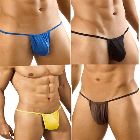 Mens G Strings Swimwear Micro Mini Thongs Underwear Boxer