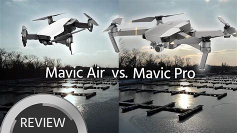 mavic air  mavic pro footage comparison youtube