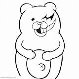 Danganronpa Monokuma Smiling Coloring Pages Xcolorings 600px 30k Resolution Info Type  Size sketch template