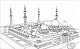 Mosque Zayed Sheikh sketch template