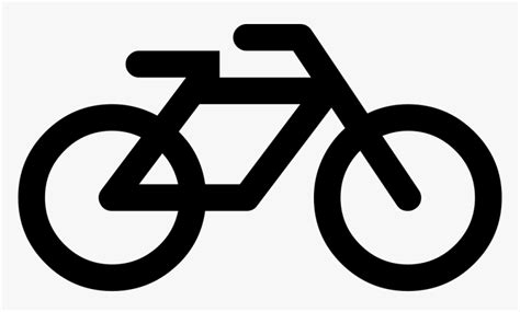 bicycle   cycle symbol hd png  kindpng