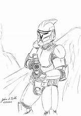Trooper Getdrawings Clone sketch template
