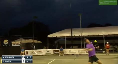 sex interrupts sarasota tennis match of tiafoe vs krueger
