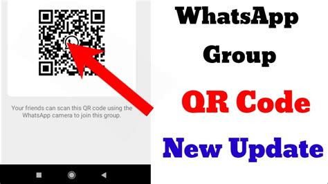 How To Use Whatsapp Group Qr Code Setting Whatsapp Group Qr Code