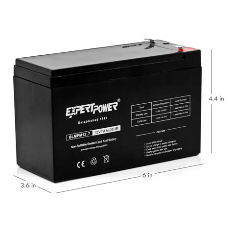 expertpower   amp exp rechargeable lead acid battery batteries amazon canada