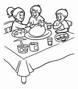 Breakfast Coloring Pages Food Kids Healthy Three Getdrawings Sketch Template sketch template