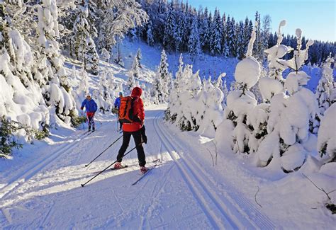 wintersport noorwegen van langlaufen tot skien  noorwegen norske