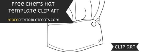 chefs hat template clipart
