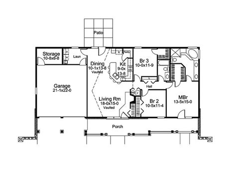 images  ranch house plans  pinterest luxury house plans house plans  plan front