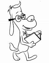 Peabody Mr Coloring Sherman Pages Talking Dog Colouring Scientist Movie Books Kids Colorear Sheets Little Choose Board Imprimir Dibujos sketch template