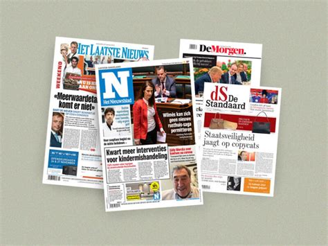 welke zijn de grootste belgische kranten onlinekrantenbe