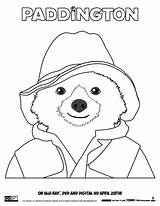 Paddington Bear Coloring Pages Colouring Sheet Printable Sheets Color Movie Choose Board Book Children sketch template