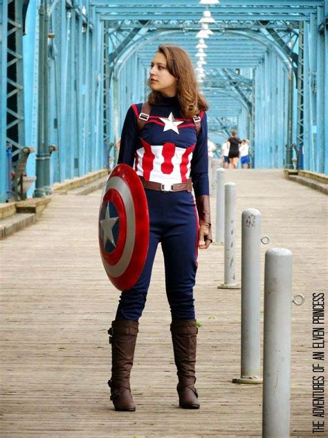the adventures of an elven princess captain america cosplay the photoshoot i m crazy about