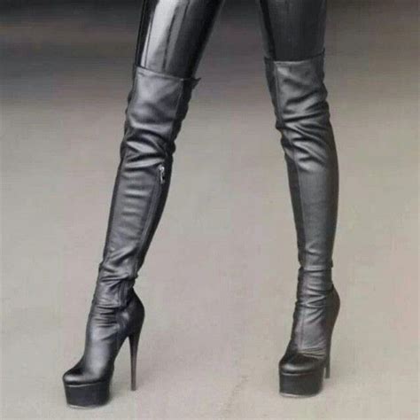 pin auf fsjshoes fall and winter fashion thigh high boots