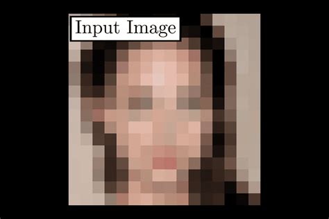 ai tool turns  pixel faces  realistic images