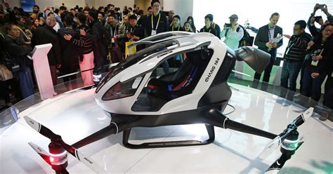 chinese drone maker unveils human carrying drone