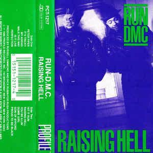 run dmc raising hell  purple cover cassette discogs