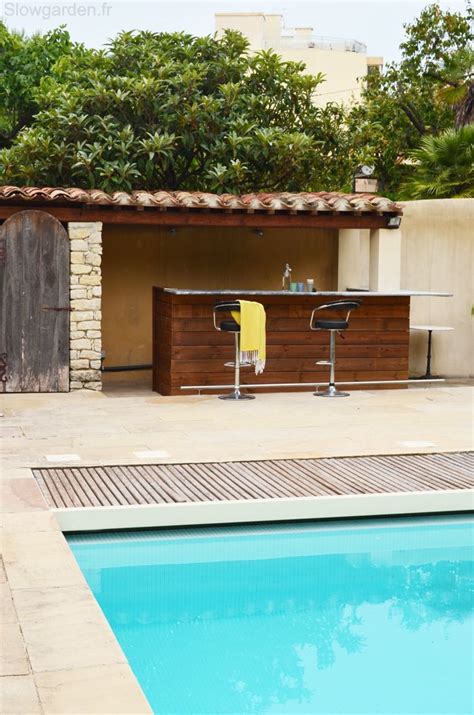 meuble de patio terrasse bois piscine bar piscine