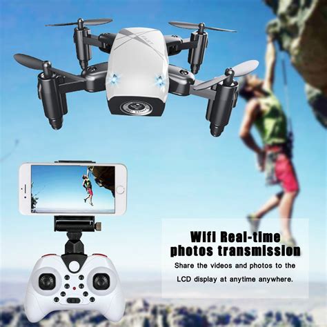 mini dron plegable de bolsillo  sw  camara hd fpv rc wifi cuadricopterohelicoptero