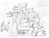 Wars Rebels Star Coloring Pages Season Farewell Printable Printables Print Getcolorings Color sketch template