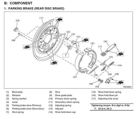 diy parking brake assembly rebuild nasioc